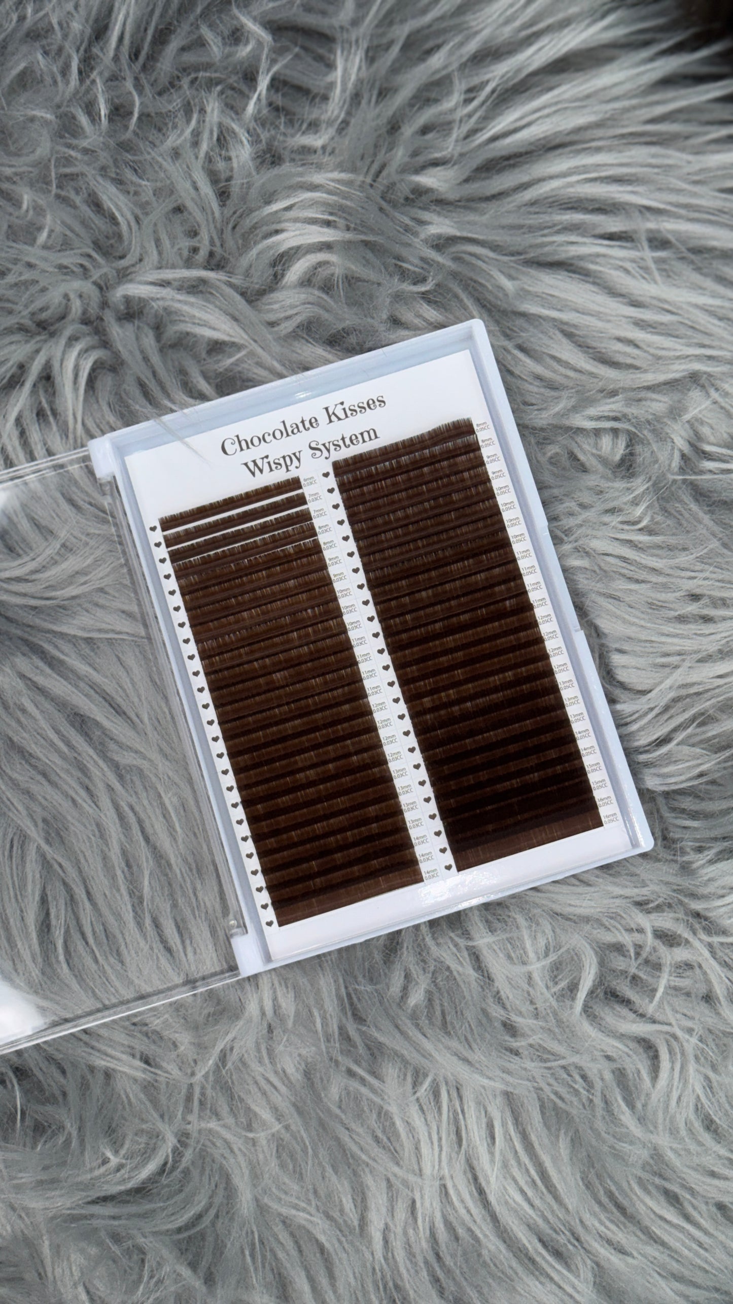 Wispy System(Brown Lashes)