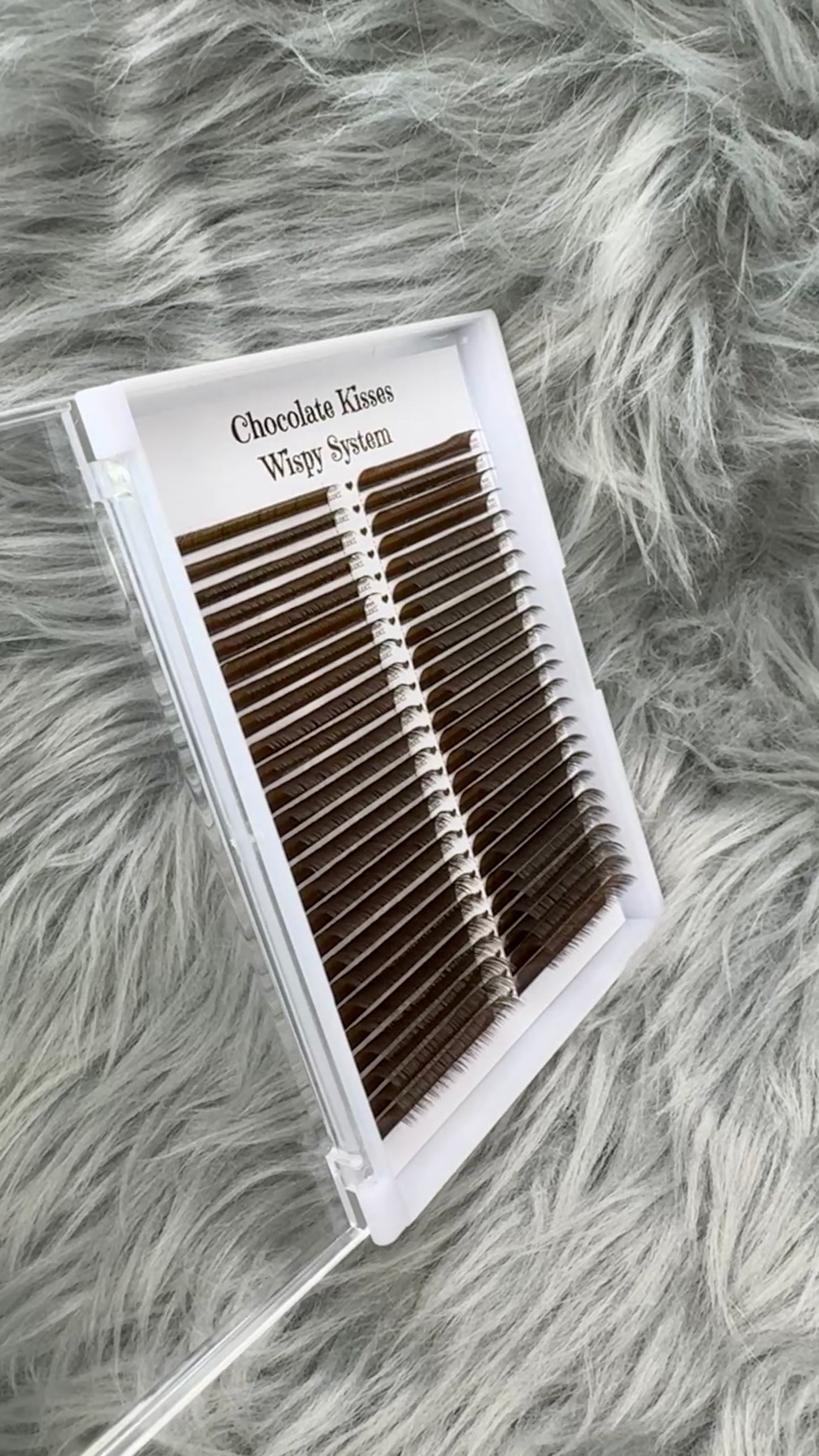 Wispy System(Brown Lashes)